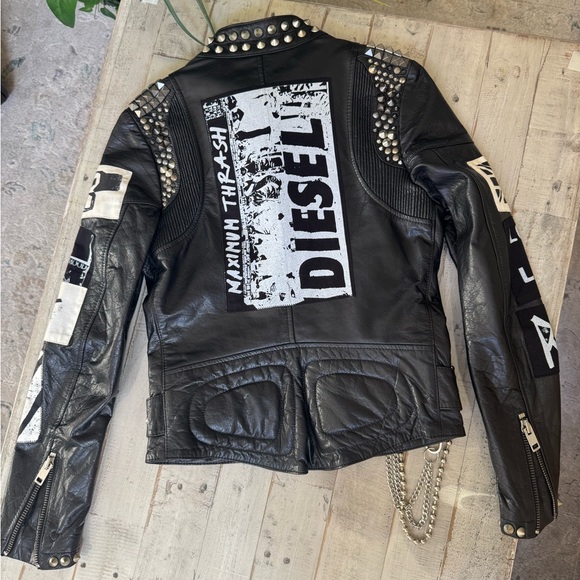 Diesel ♠️ Buffalo Leather Jacket - Picture 10 of 15